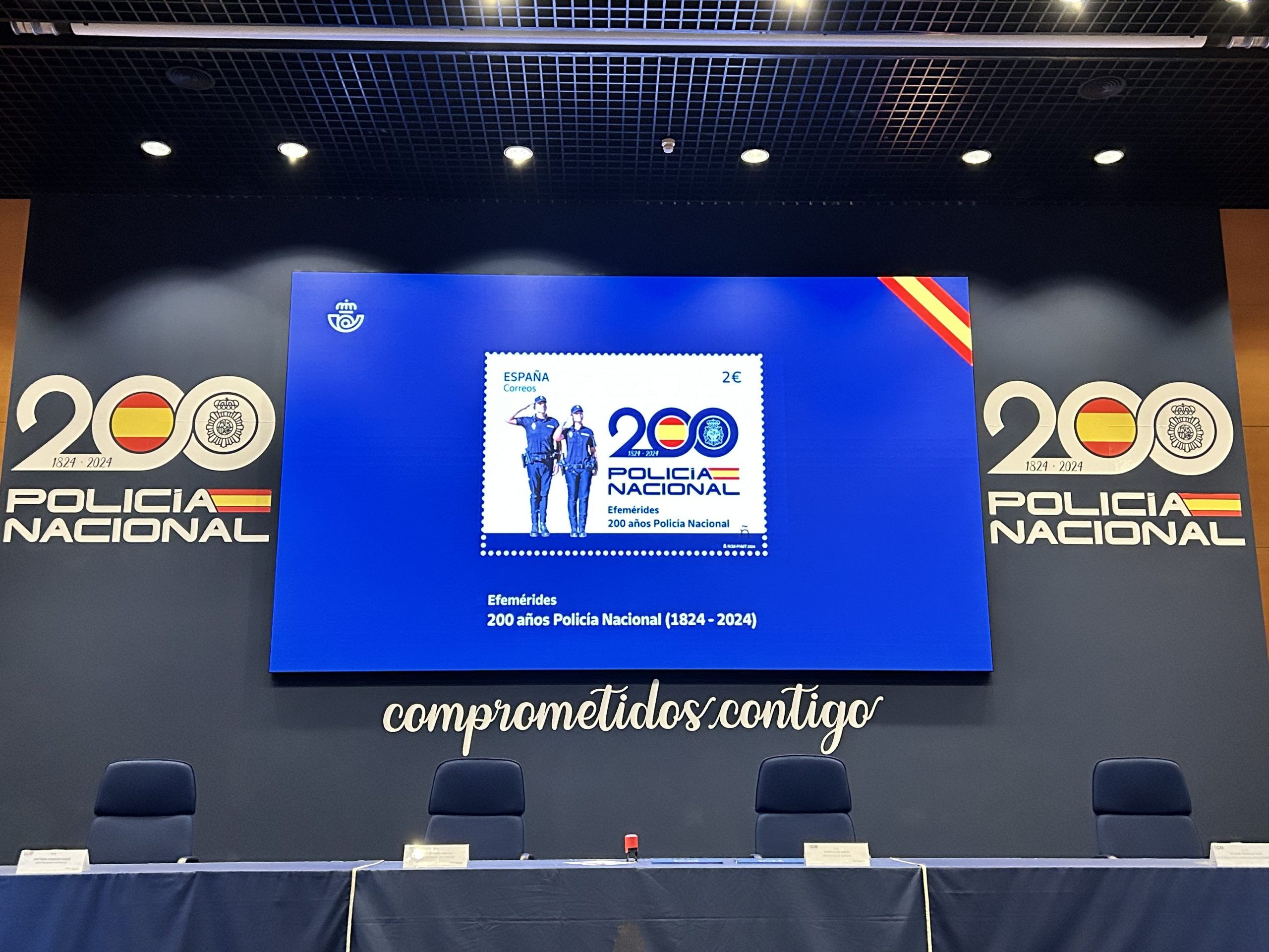 PRESENTACIÓN DEL SELLO “EFEMÉRIDES. 200 AÑOS DE LA POLICÍA NACIONAL”