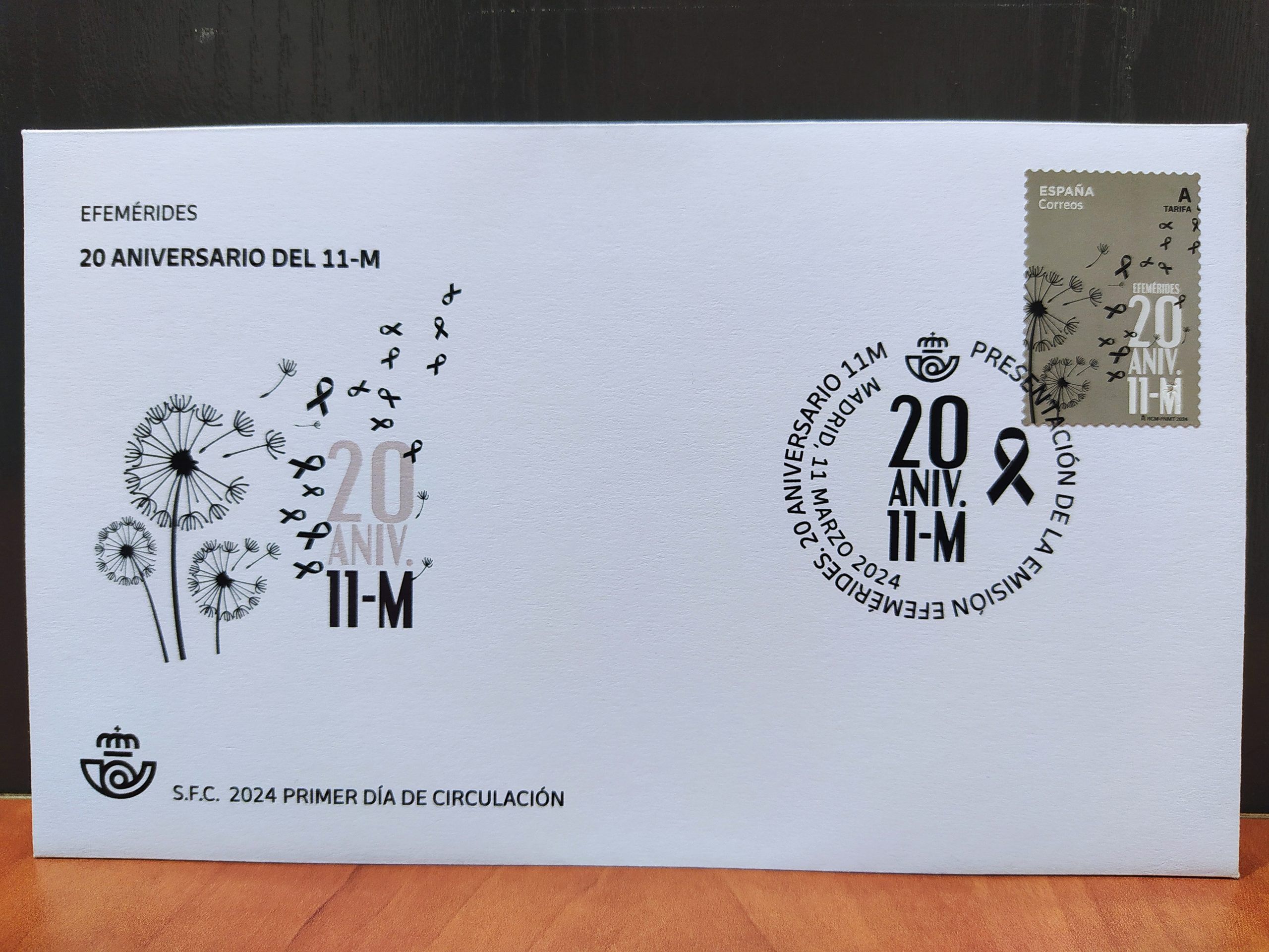 Presentación del Sello “20 aniversario del 11-M”