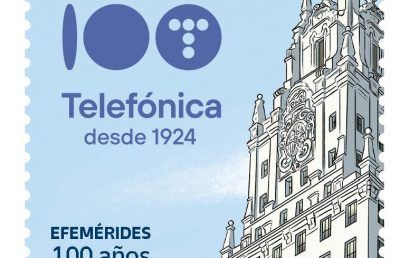 Presentación sello “100 años de Telefónica”