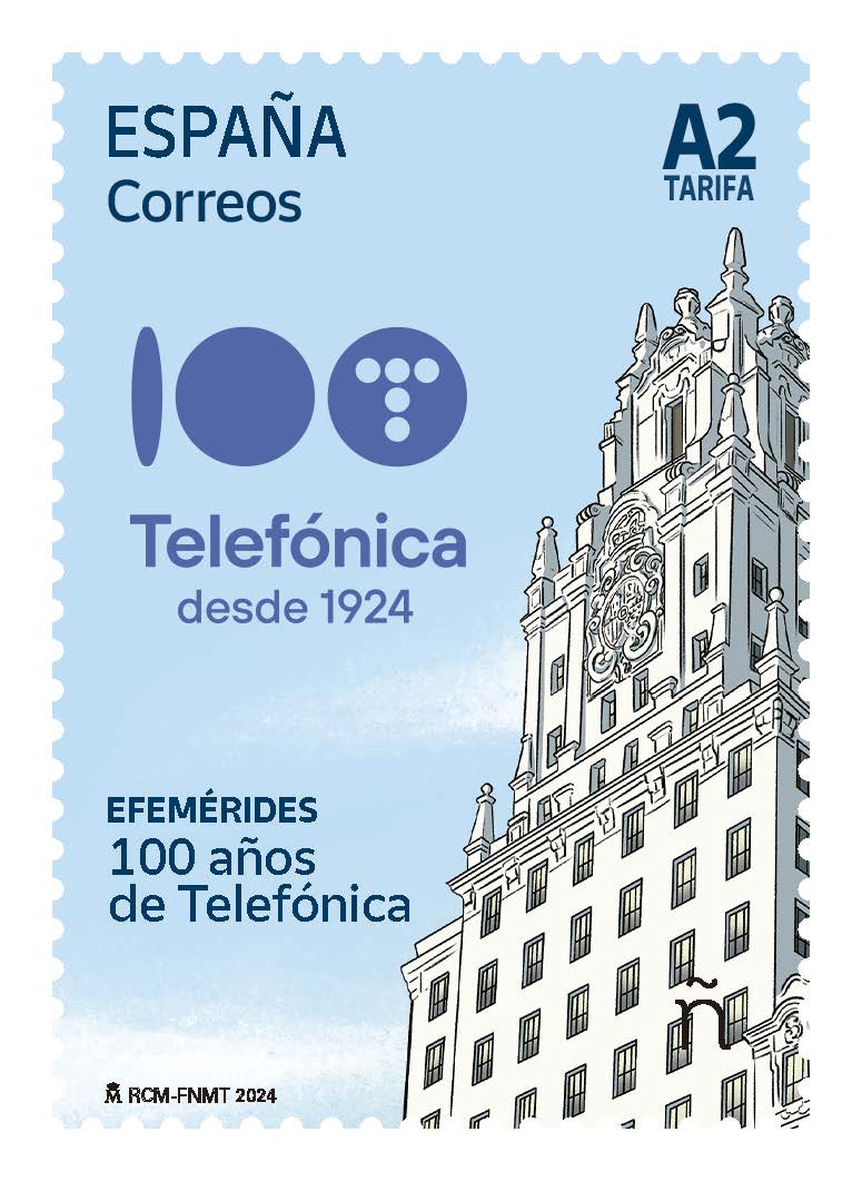 Presentación sello “100 años de Telefónica”