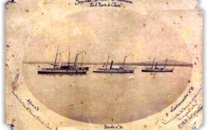 MARCAS POSTALES DE LOS CAÑONEROS DE VAPOR CONSTRUIDOS EN 1869 PARA LA CUSTODIA DEL LITORAL DE LA ISLA DE CUBA