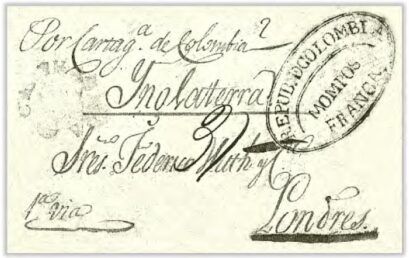 INFORMACIONES SOBRE >EL SERVICIO MARÍTIMO ENTRE INGLATERRA Y COLOMBIA A PRINCIPIOS DE 1830
