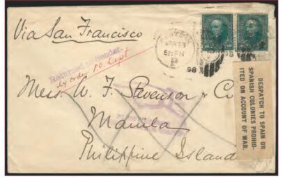 LA OCUPACIÓN AMERICANA DE LA ADMINISTRACIÓN POSTAL EN FILIPINAS EN 1898