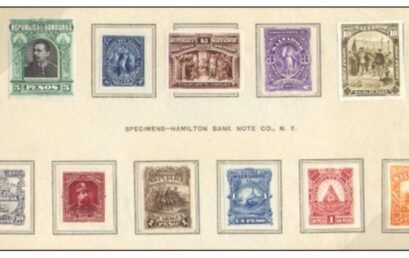 TIPOS DE PAPELES USADOS POR LA HAMILTON BANK NOTE ENGRAVING &  PRINTING COMPANY EN SUS EMISIONES POSTALES DEL SIGLO XIX