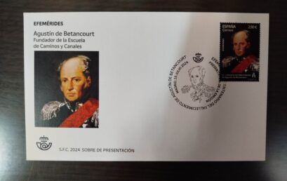 Presentación del sello “Efemérides. Bicentenario del fallecimiento de Agustín de Betancourt”