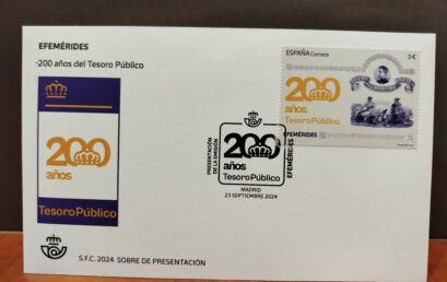 Presentación del sello “Efemérides. 200 aniversario del Tesoro Público”