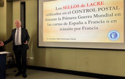 Resumen de la intervención del académico titular de la Académie de Philatélie, D. Dominique Hardy en la sesión académica de 16 de noviembre de 2024