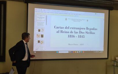 Resumen de la intervención del miembro de la Associazione Italiana di Storia Postale D. Marco Panza en la sesión académica de 16 de noviembre de 2024