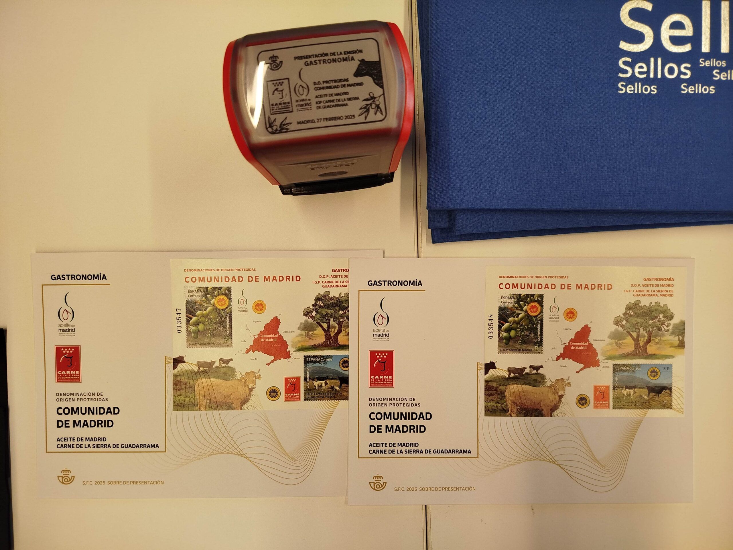 Presentación de los sellos “Gastronomía. D.O. Protegidas Comunidad de Madrid”