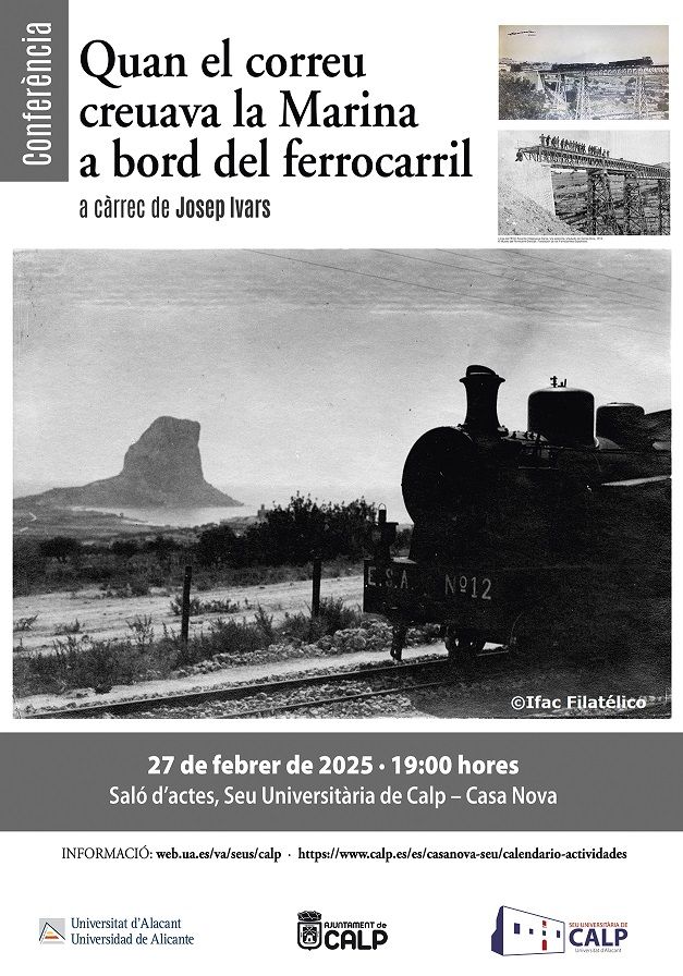 El Académico Correspondiente D. José Ivars Ivars ha impartido la conferencia “El Ambulante Alicante-Denia”