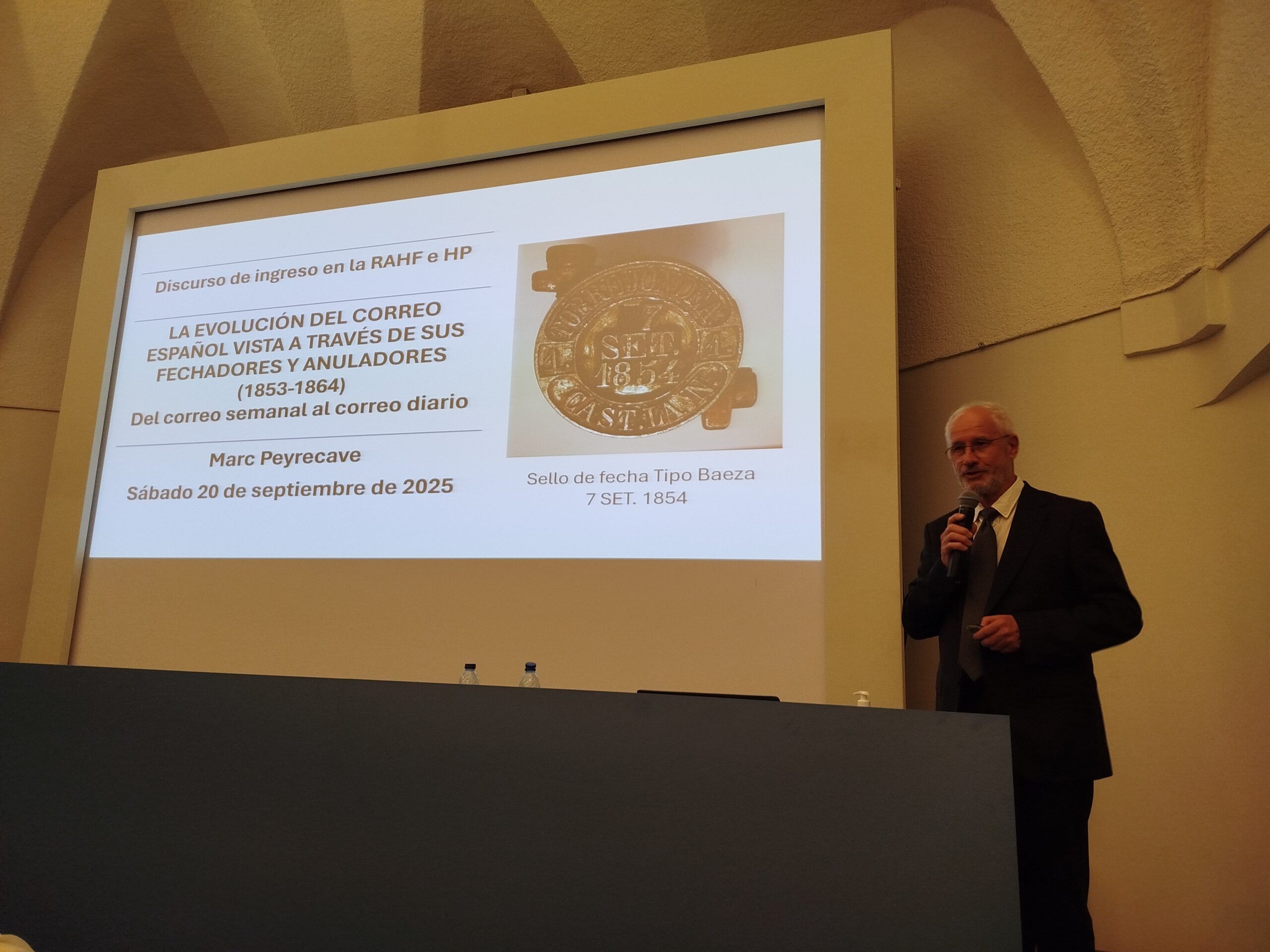 Lectura del Discurso de Ingreso del Académico D. Marc Peyrecave Vidal