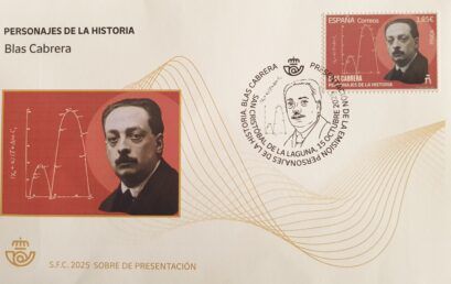 Presentación del Sello “Personajes de la Historia. Blas Cabrera”