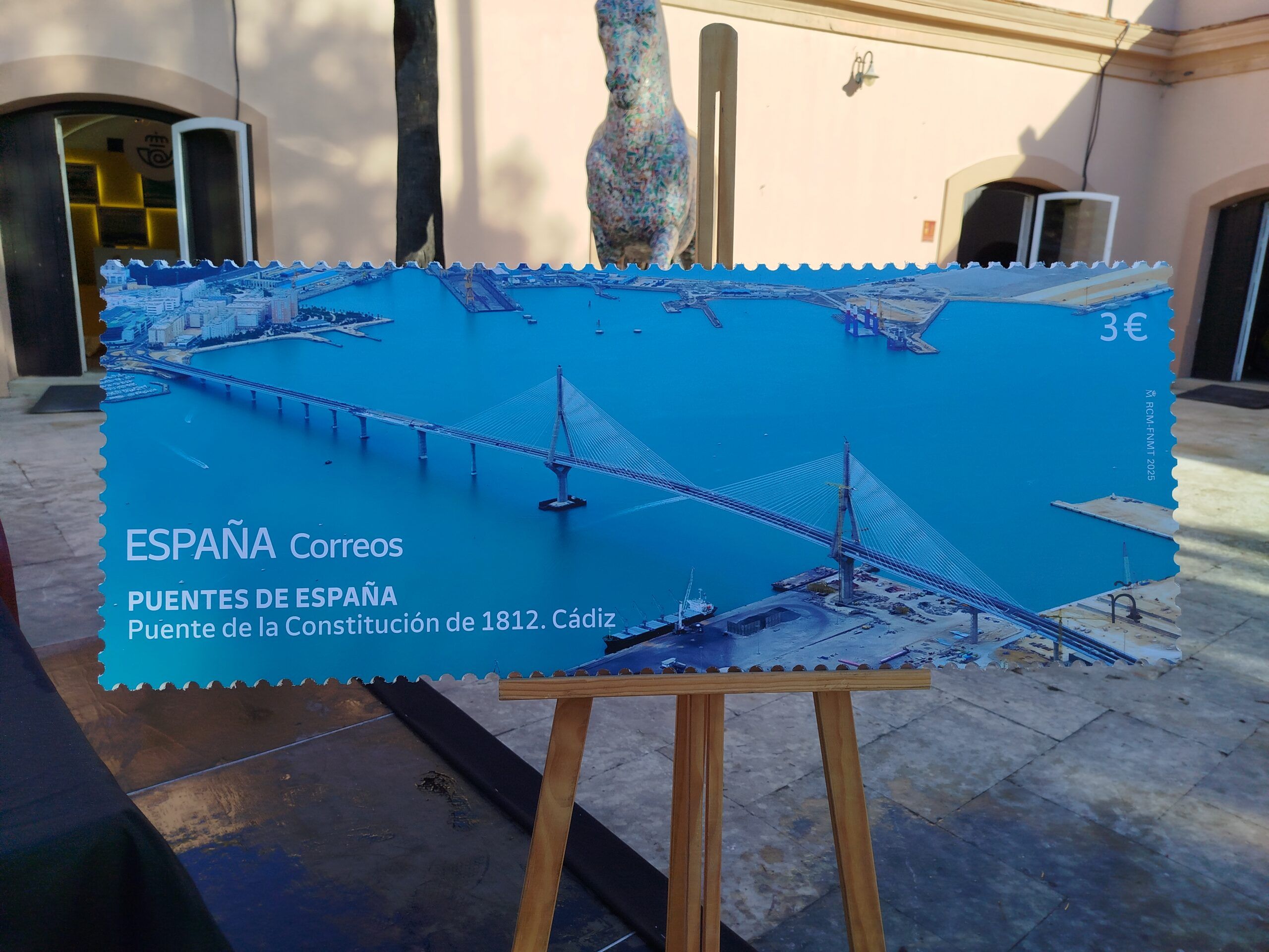 Presentación Sello “Puentes de España. Puente de la Constitución de 1812. Cádiz”