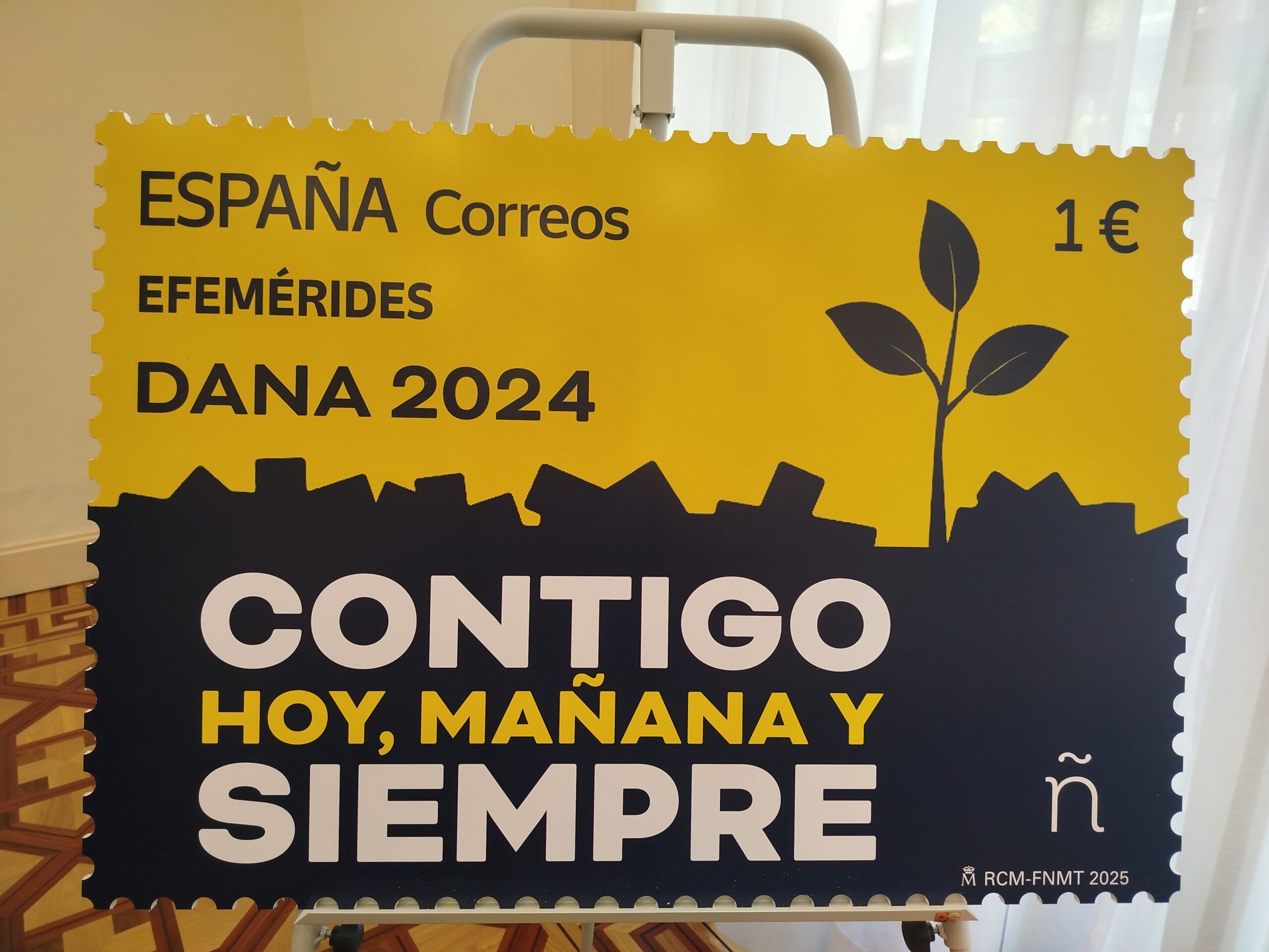 Presentación Sello “Efemérides. Dana 2024. Contigo hoy, mañana y siempre”