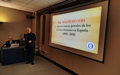INTERVENCIÓN DEL MIEMBRO TITULAR DE LA ACADÉMIE DE PHILATÉLIE D. DOMINIQUE HARDY EN MADRID, 22 DE NOVIEMBRE DE 2025