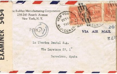 Las marcas circulares de censura postal aplicadas en Barcelona durante la Segunda Guerra Mundial