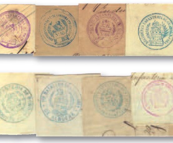 UNA CLASIFICACIÓN DE LAS MARCAS CIRCULARES DE FRANQUICIA POSTAL DE LOS BATALLONES DE INFANTERÍA EN LA GUERRA DE CUBA