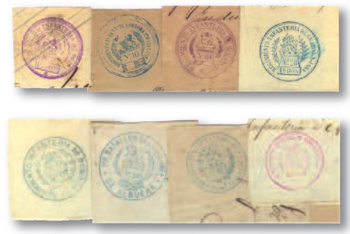 UNA CLASIFICACIÓN DE LAS MARCAS CIRCULARES DE FRANQUICIA POSTAL DE LOS BATALLONES DE INFANTERÍA EN LA GUERRA DE CUBA
