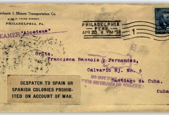LA INTERRUPCIÓN DE LA CORRESPONDENCIA ENTRE LOS ESTADOS UNIDOS Y LOS TERRITORIOS ESPAÑOLES DURANTE LA GUERRA HISPANO-AMERICANA