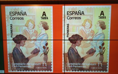 Presentación sello “PIONERAS. Centenario del Lyceum Club Femenino”