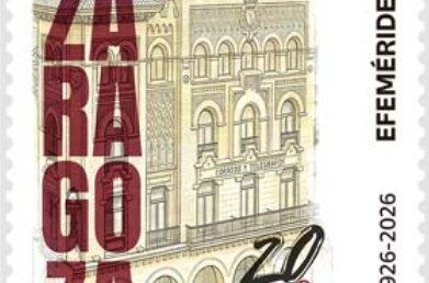 Presentación sello “EFEMÉRIDES. 100 años del Edificio de Correos y Telégrafos de Zaragoza (1926-2026)”